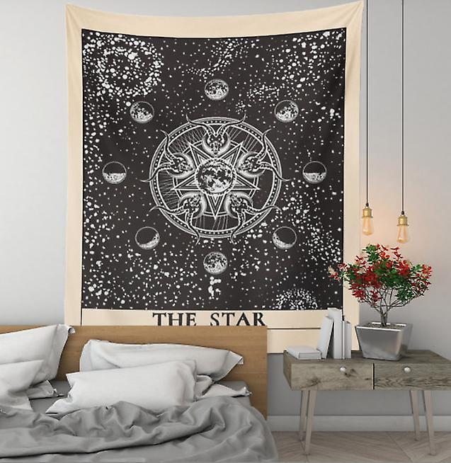 Yeni Retro Tarot Kehanet Goblen Sundurma Asl Resim Arka Plan Bezi Asl Retro Duvar Goblen Boyama