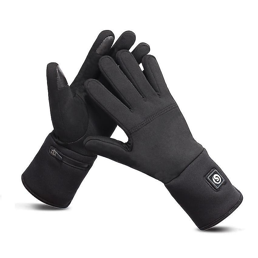 Men Women Winter Skiing Heated Gloves