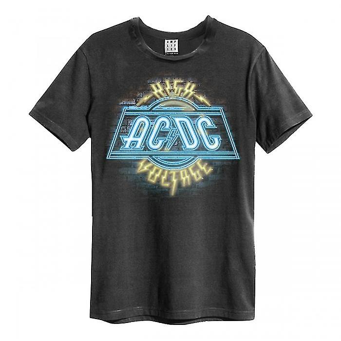Amplified Men High Voltage Neon AC/DC T-Shirt