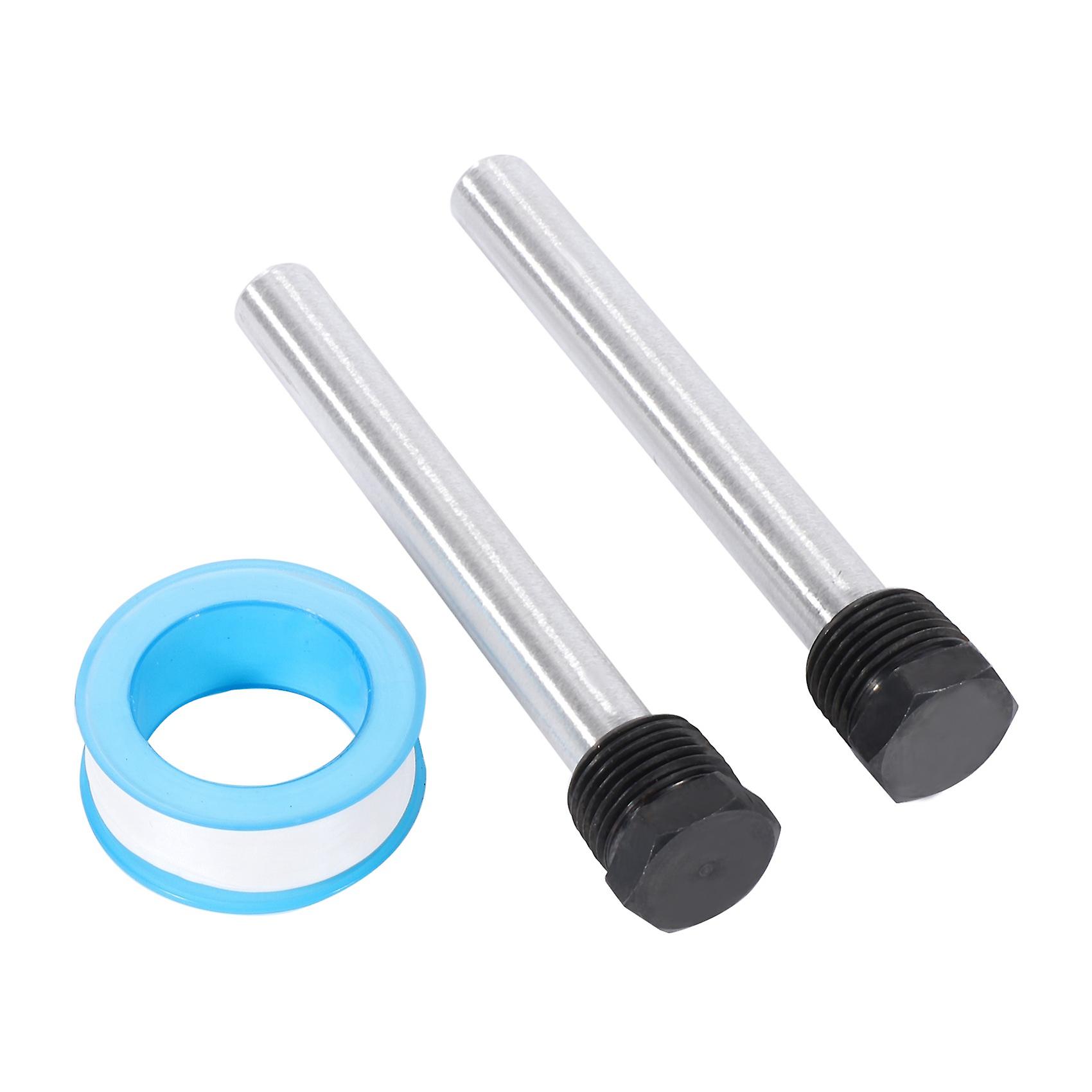 RV Water Heater Anode Rod for Heaters, 2 Pack 1/2Inch NPT RV Hot Water Tank Anode Rod for RV Heater