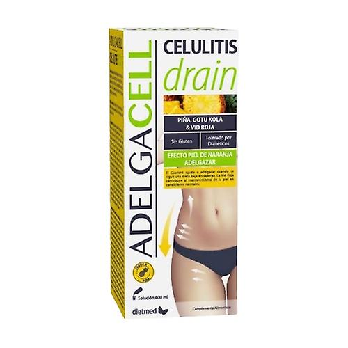 Adelgacell cellulite drain 600 ml (Pineapple)