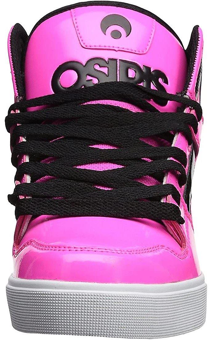 Osiris Clone Neon Bright Pink Mens Hi Top Skate Trainers-7 Fruugo QA
