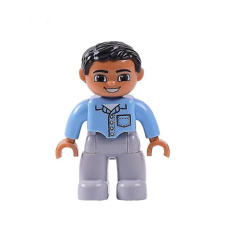 Father Slide Fence Ladder Swing Window Figures Flower Building Blocks Accessories
