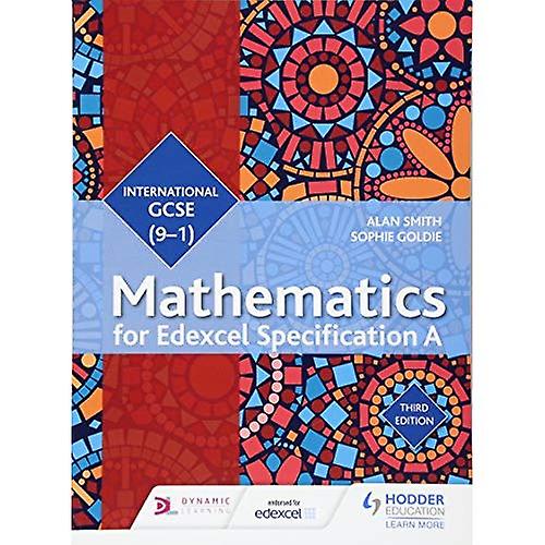 Edexcel International GCSE (9-1) Mathematics Student Book Third Edition