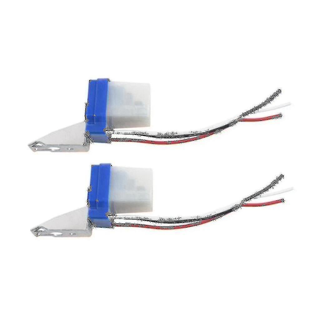 2pcs Auto On Off Street Light Sensor Switch Photo Switch 220v 10a Automatic Switch