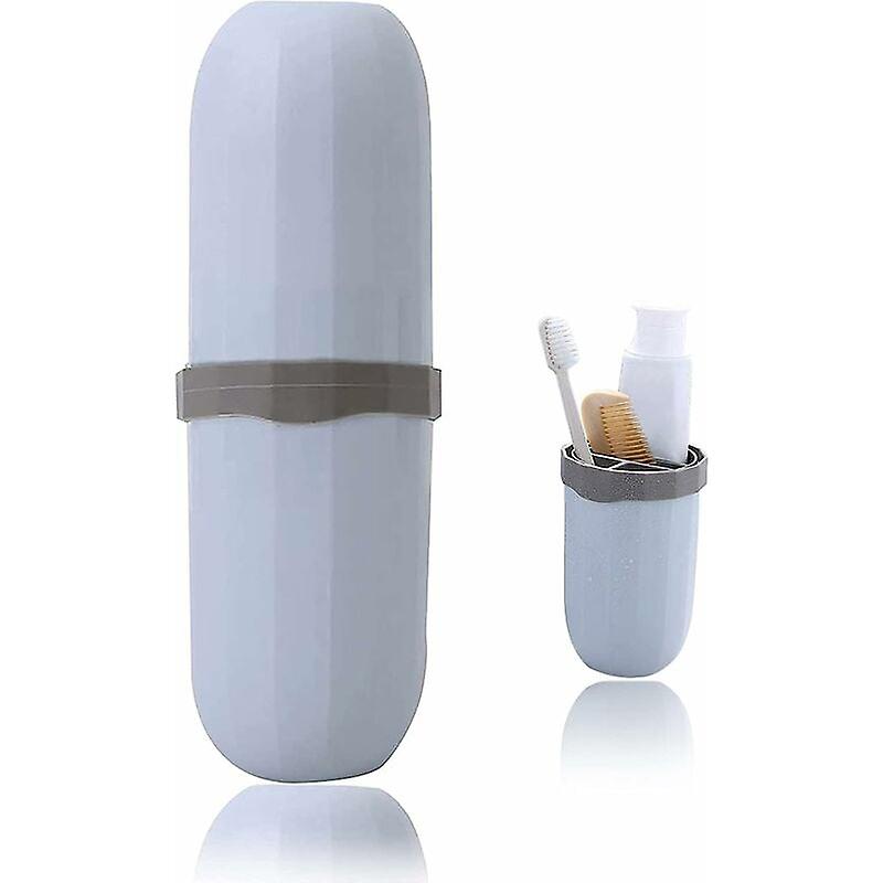 Travel plastic toothpaste box (blue),