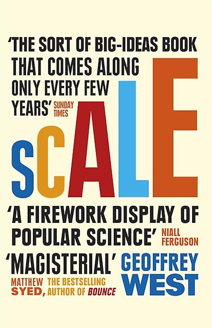 Scale - Geoffrey West - Paperback - English Book - Popular science