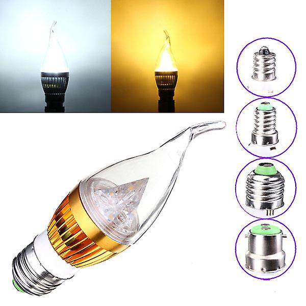 Dimmable 4.5w Led Chandelier Candle Light Bulb, 220v