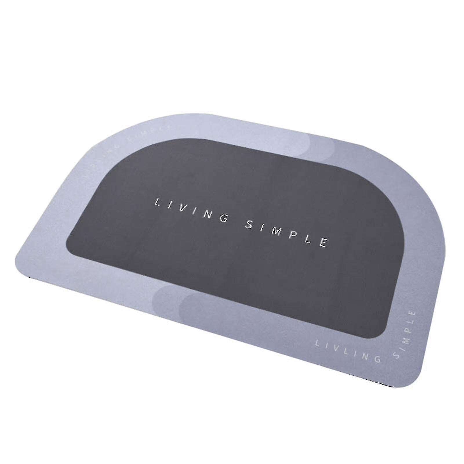 Super Absorbent Floor Mat Quick-drying Non-slip Nordic Style Diatom Mud Bat