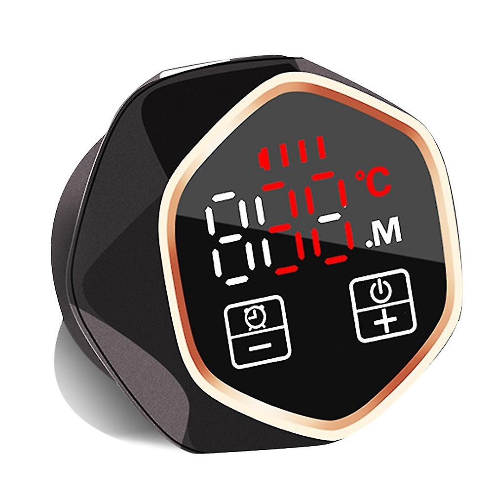 Pot Anti-dry Burning Alarm Timing Handle Touch Screen Temperature Display Smart Pot Lid Charging Al