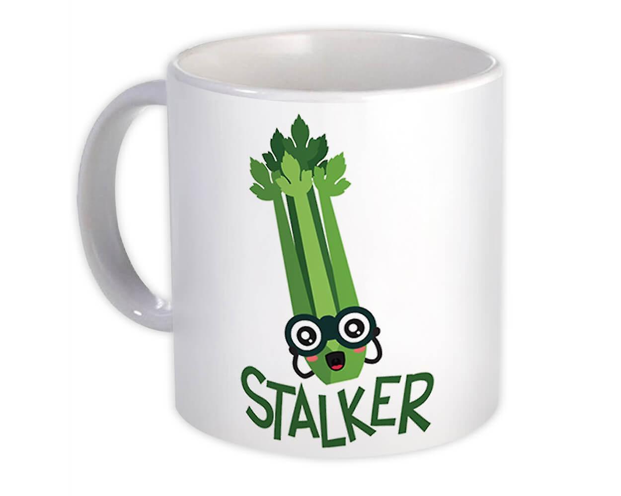 Gift Mug: Funny Celery Stalker For