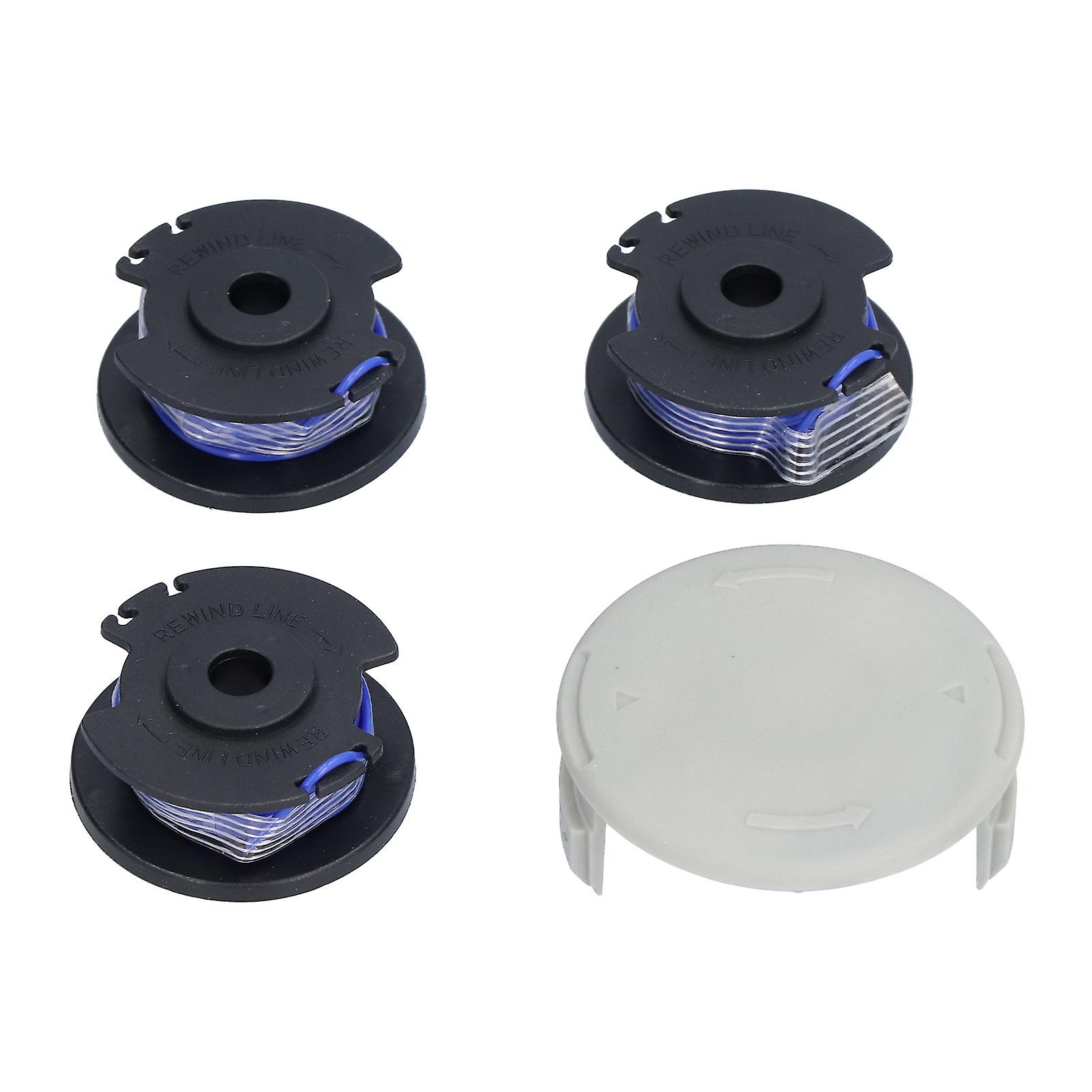 0.065in Trimmer Line Spools Cap Set Replacement Fit for Ryobi One Plus AC14RL3A 18V 24V 40V