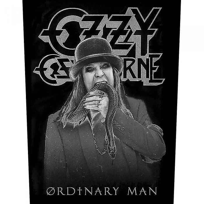 Ozzy Osbourne Vanlig Man Patch