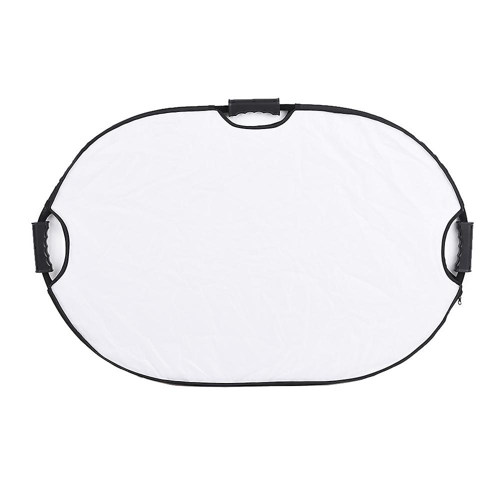 Andoer 90*60cm Portable Handheld Oval Collapsible 5in1 Multi Reflector with Gold/Sliver/White/Black/