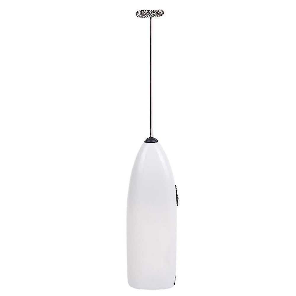 Handheld Milk Frother, Compact Efficient For Frothing Drinks, White