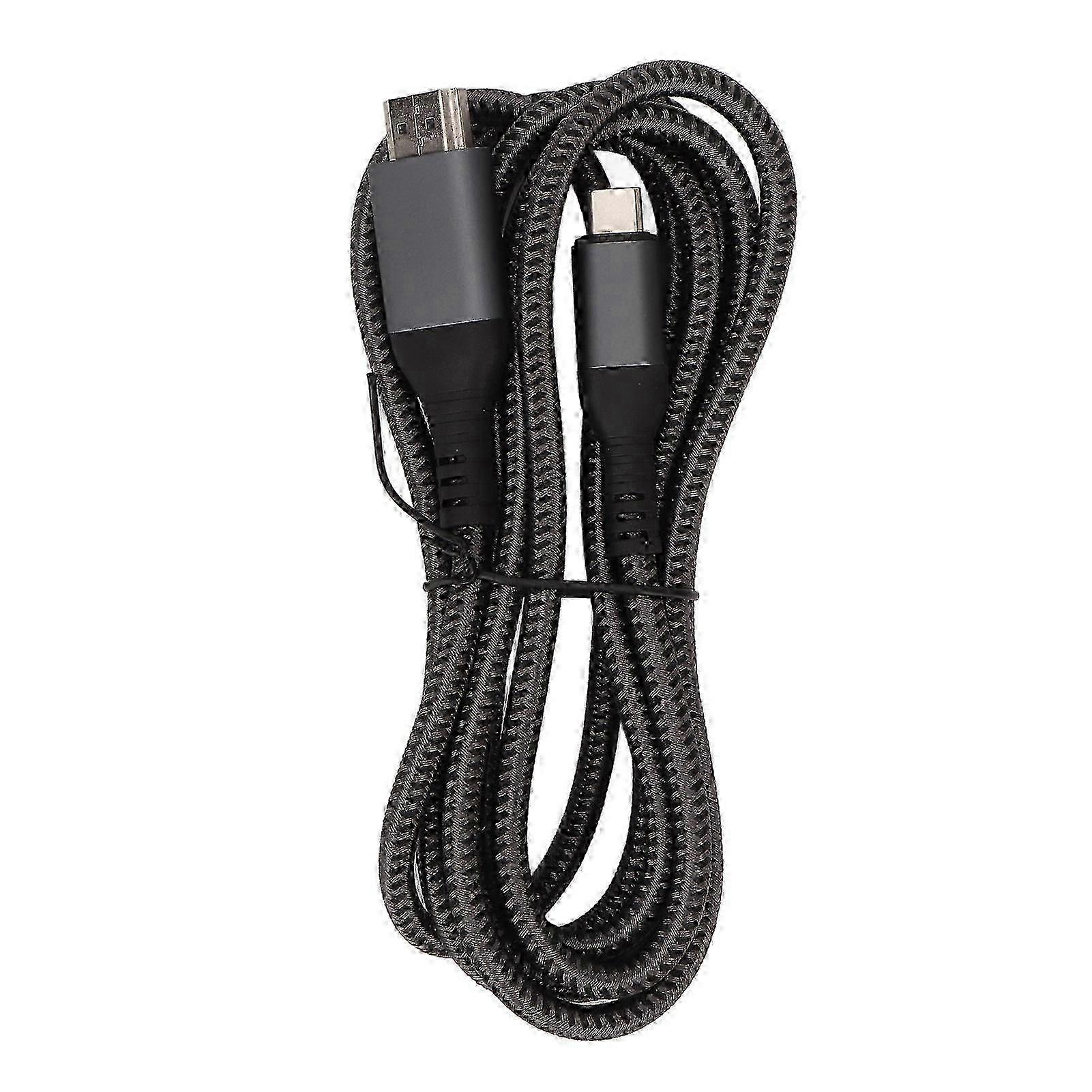 Type C to HD Multimedia Interface Cable UHD 4K 60Hz Magnetic Video Display Adapter Cord for MacBook Pro for Galaxy S21