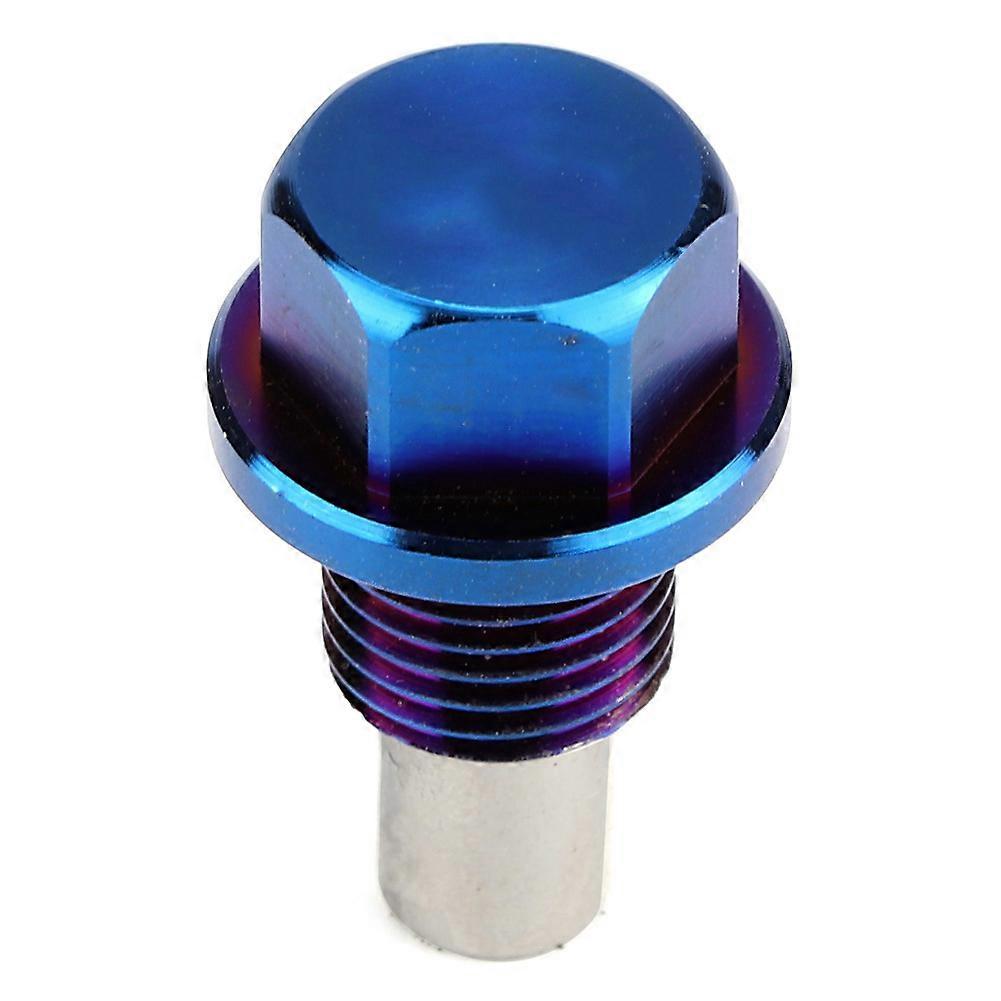 Titanium Alloy Strong Magnetic Oil Pan Universal Plug Suction Iron Magnetic Screw for Car ModifiedM12x1.25