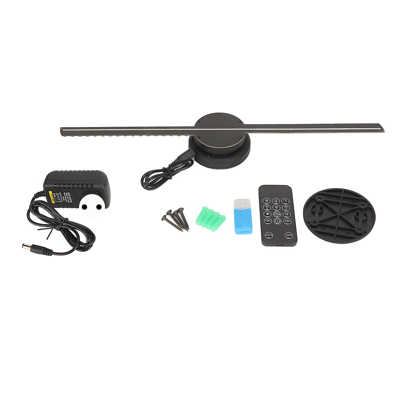 High Resolution 3D Hologram Fan with 224 LED Beads for Stunning Advertising Displays