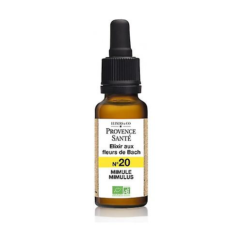 ORGANIC Mimule 20 ml of floral elixir