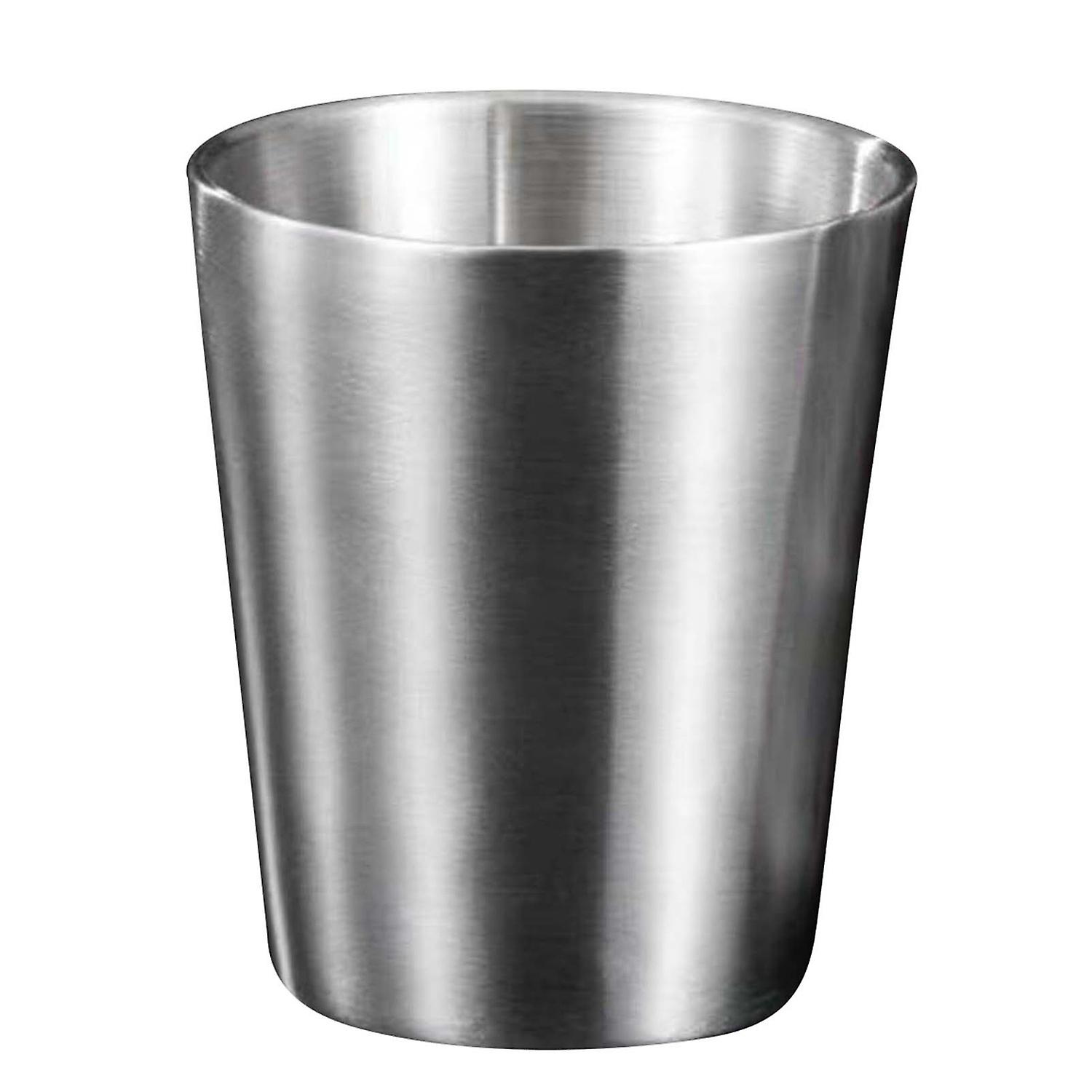 175ml / 300ml kaffekopp dobbeltlag sklisikker varmeisolasjon rustfritt stål metall ølkopp for
