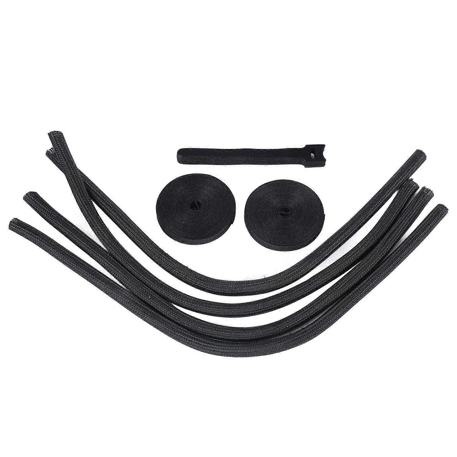 173pcs Cord Management Organizer Kits Multifunctional Self Adhesive Wire Holder Cable Management Kits for Office Computer Home Electronics