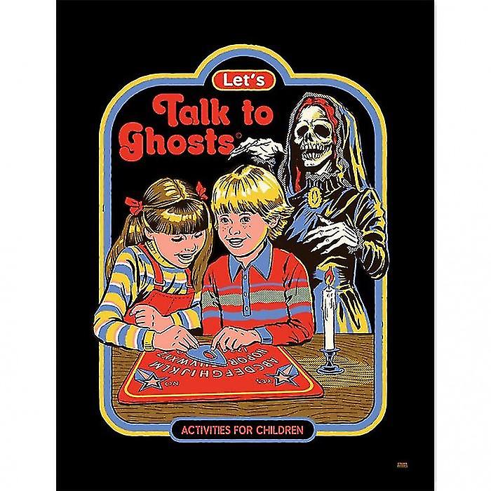 Steven Rhodes Let's Talk To Ghosts Framed Poster