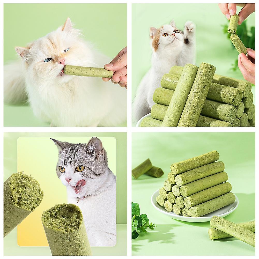 Cat Grass Teething Stick,Cat Grass Teething Stick Cuddles & Meow Teeth Clean