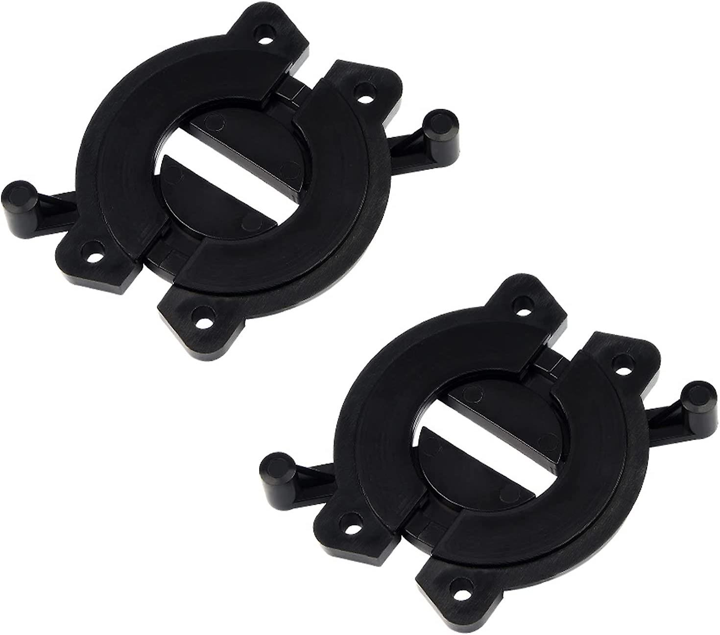 Table Top Connector, Plastic Dining Table Locks Training Table Connector Latch Desk Combination Fasteners(Black)4pcs)