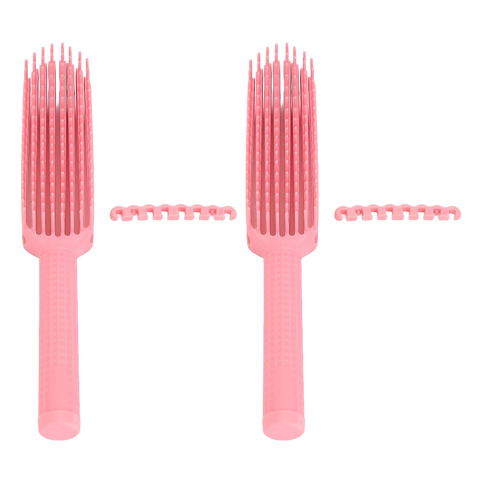 2PCS Multifunctional Hair Comb & Brush Kit for Salon Styling