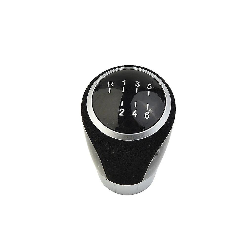 Pu Leather Pvc Gear Shift Knob Red 5/6 Speed For E81 87 E46 E90 E91 E92 For 3 Series E90 Lci Sedan
