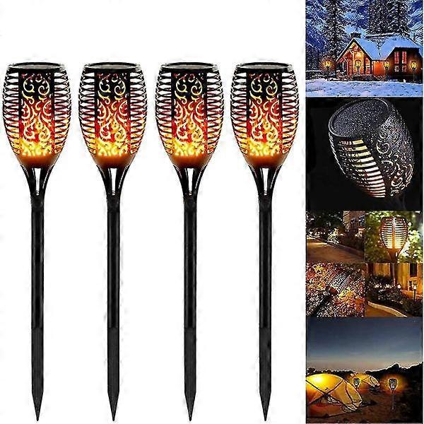 Solar Flame Light, waterproof outdoor solar powered solar garden