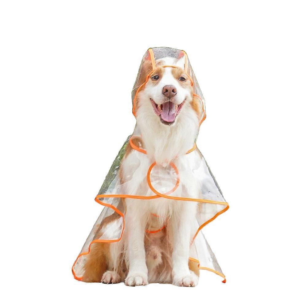 Puppy Raincoat Waterproof Pet Rain Jacket for Small Medium Dogs Cats Jumpsuit Chihuahua Teddy Hooded Pug Rain Poncho Rainwear