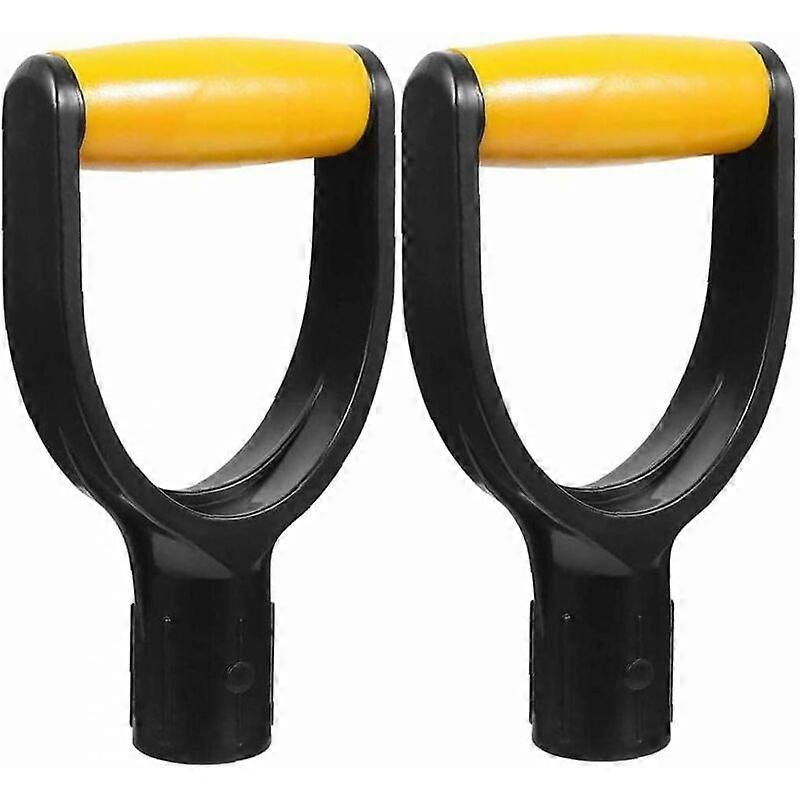 2pcs Replacement Shovel Handle Garden Digging Rake Handle Tool Garden Accessories