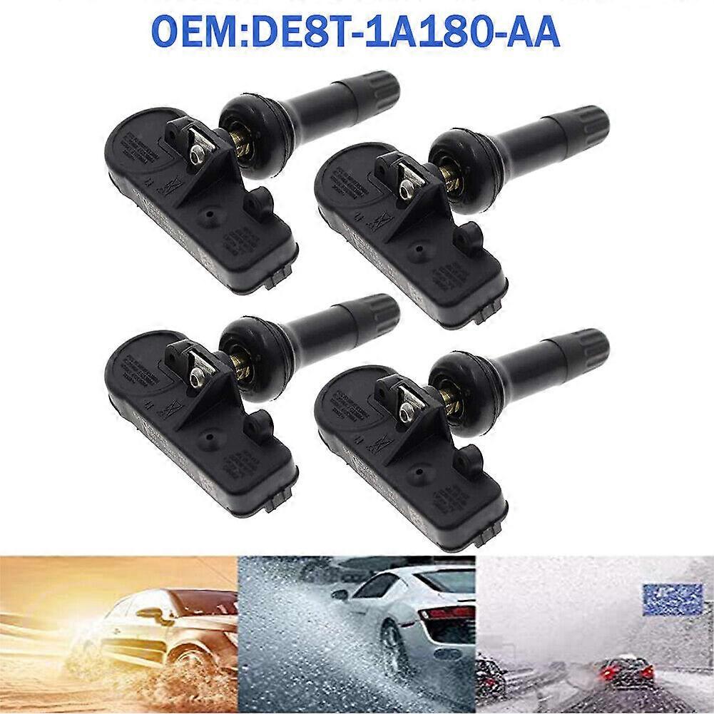 4PCS DE8T~1A180~AA TPMS For Ford Motorcraft Tire Pressure Monitoring System