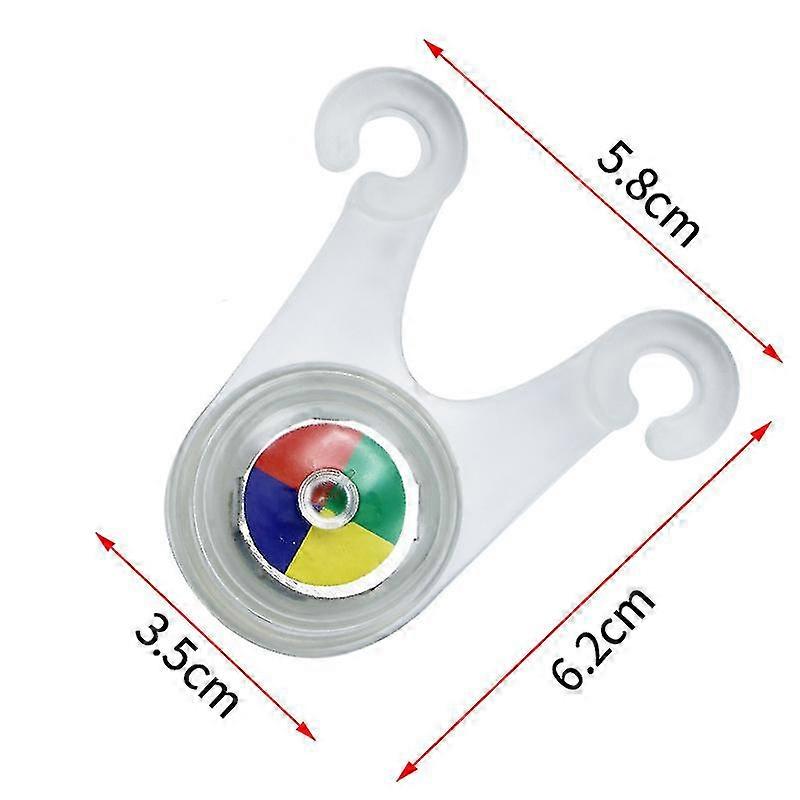 10pcs Luces de cuerda de tienda impermeables para acampar