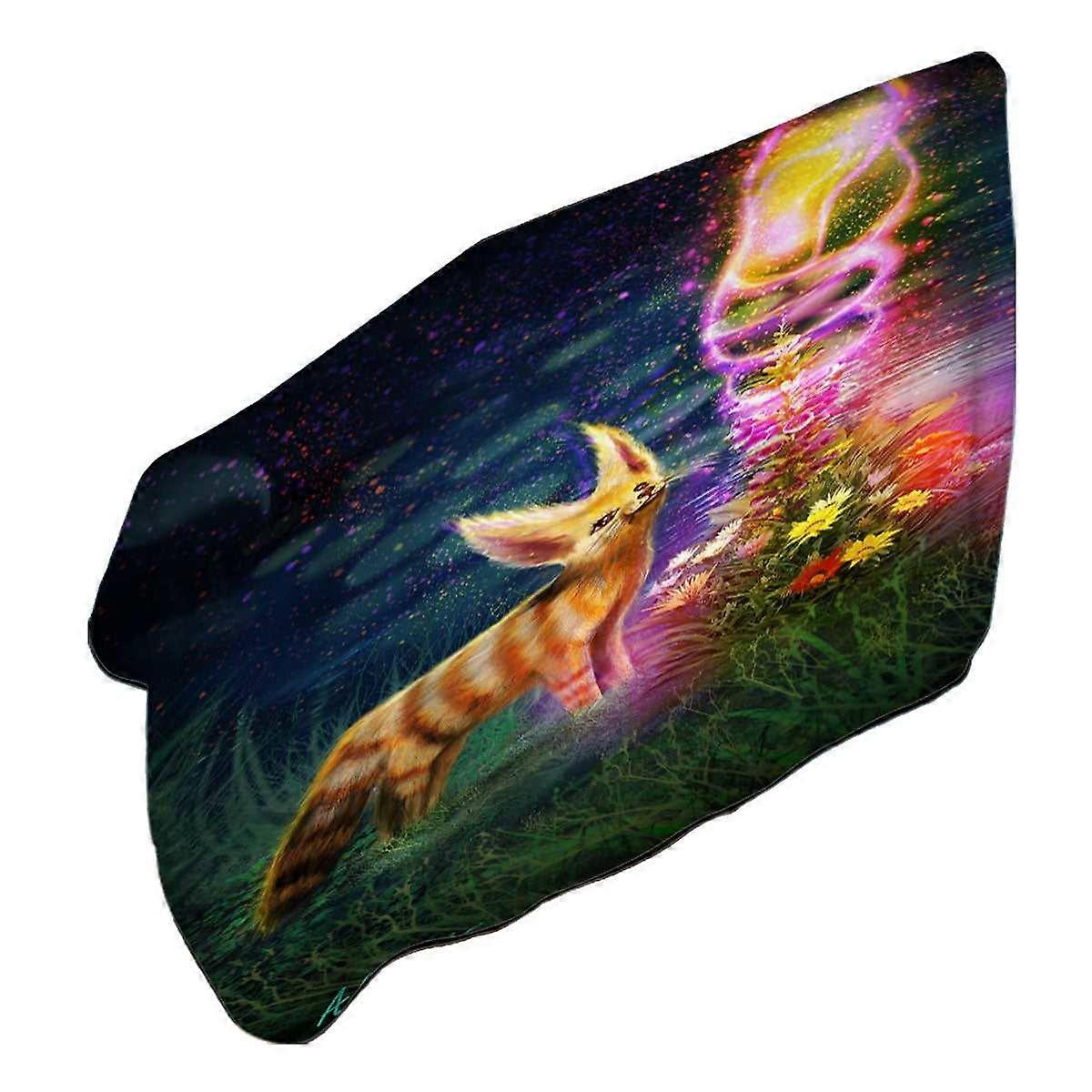 Magical Baby Fox Microfiber Beach Towel