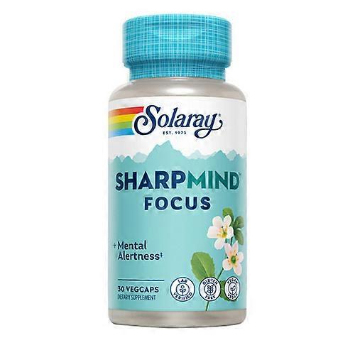 Solaray SharpMind Focus, 30 Count (Πακέτο του 1)