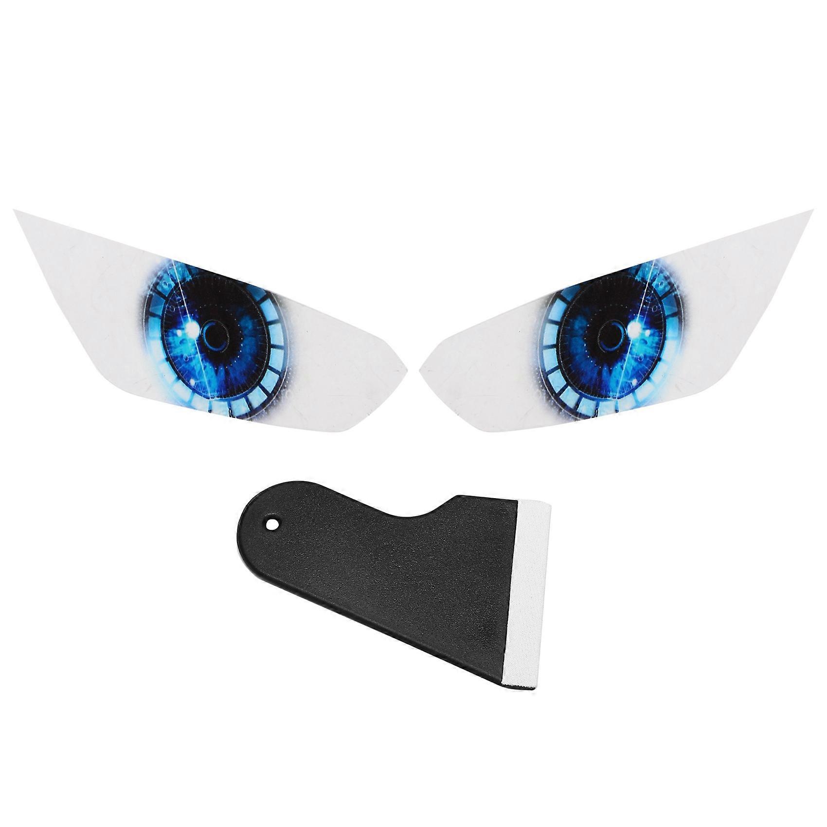New Light Transmission Sticker Motorcycle Eye Headlight Front Sticker Guard Protect Light for Z1000
