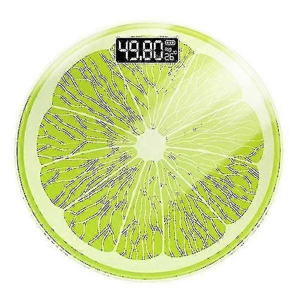Körpergewichtswaage Intelligente digitale Waage Zitrone Gesundheitswaage