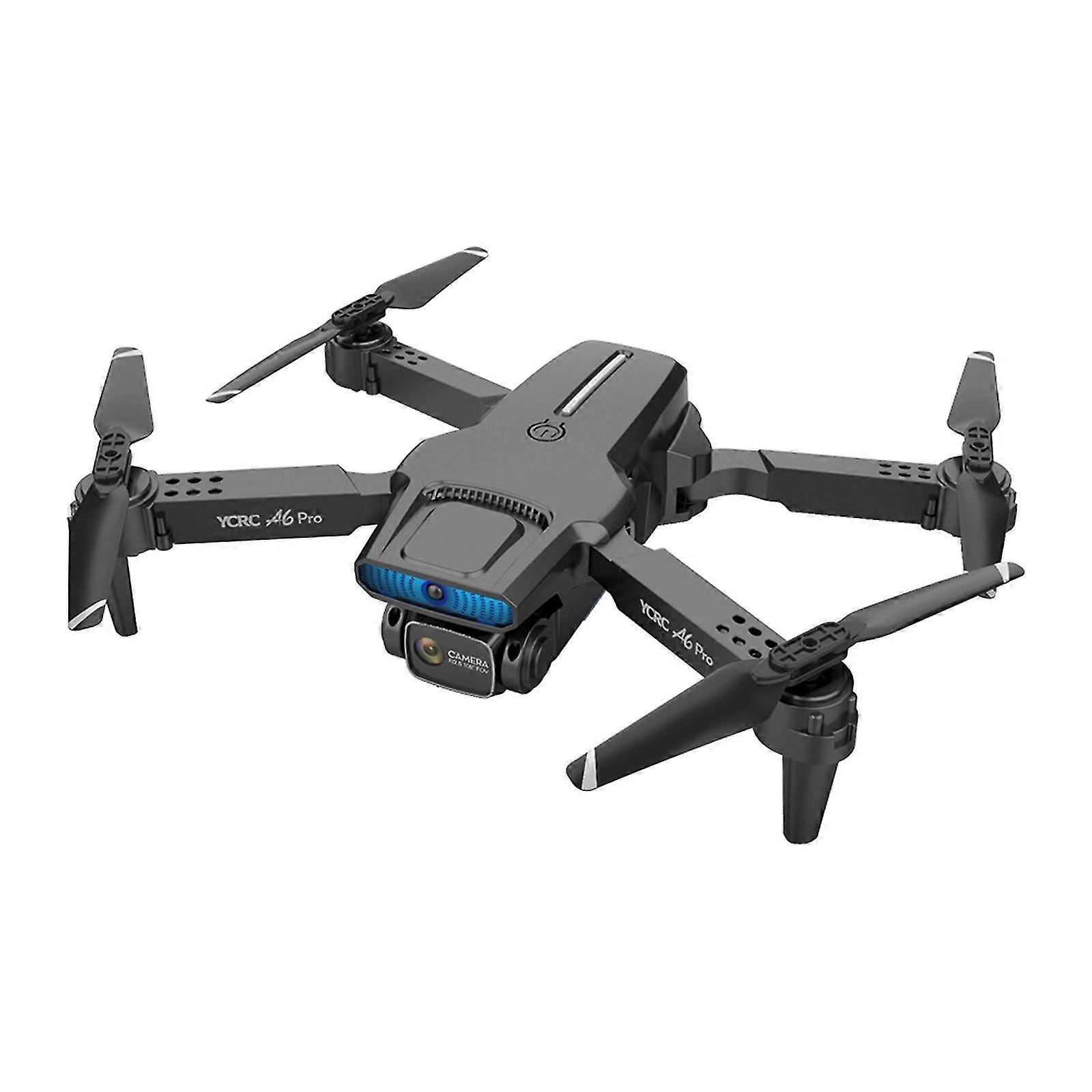 drone with dual 4k hd fpv camera remote control toys gifts for boys girls with altitude hold headless mode one key start speed adjustment