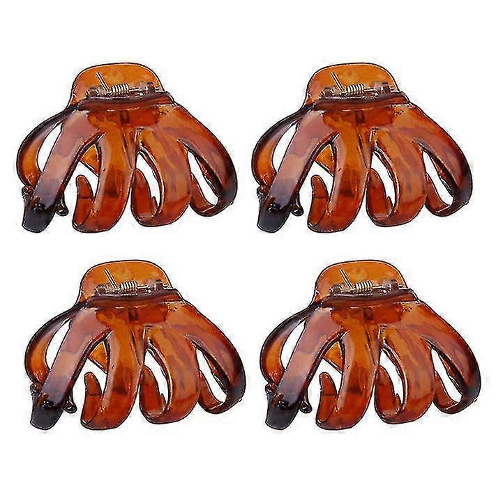 4 pcs large grip octopus clip