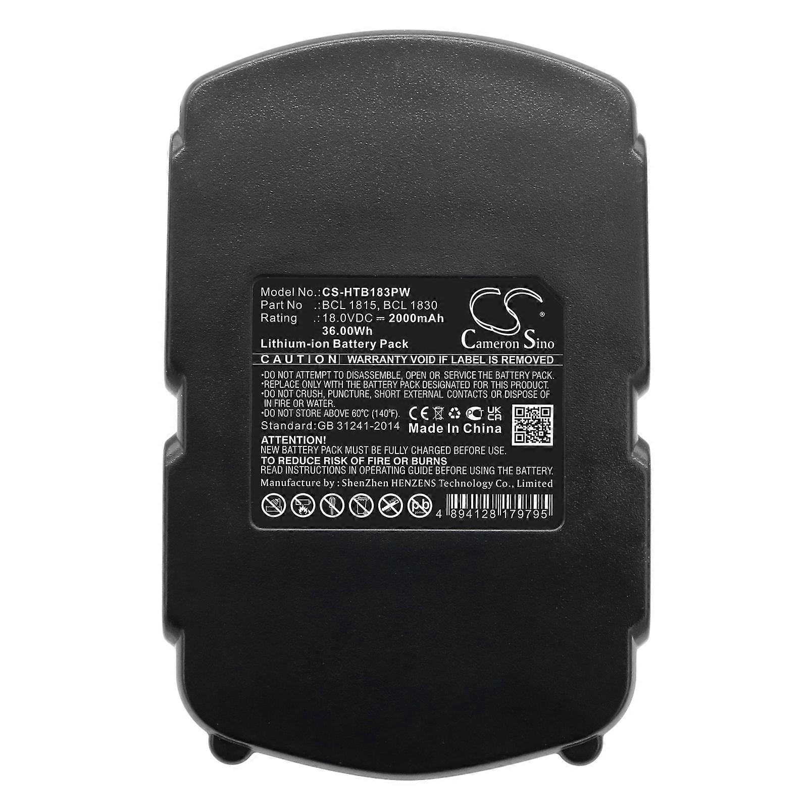 Replacement 180V 2000mAh/4000mAh/5000mAh Power Tools Battery for Hitachi (G RB UB WH WR)18DL G 18DLX WITH TOOL AND GIFTS