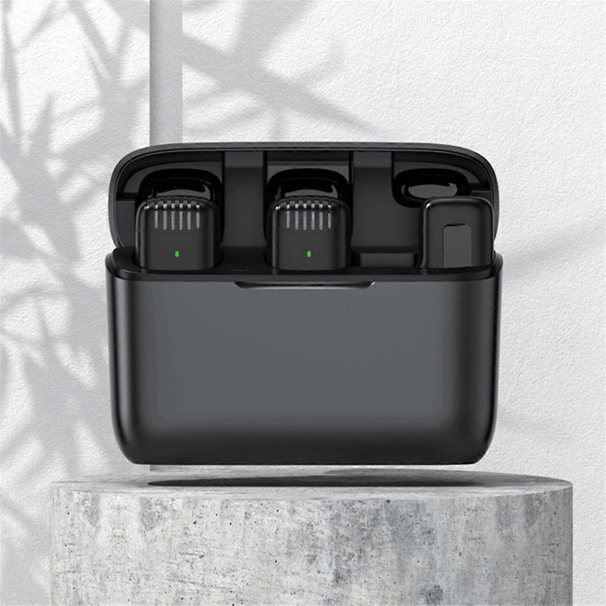 J13 Wireless Lavalier Microphone Portable Audio and Video Receiver for Tablet Game Live Streaming T