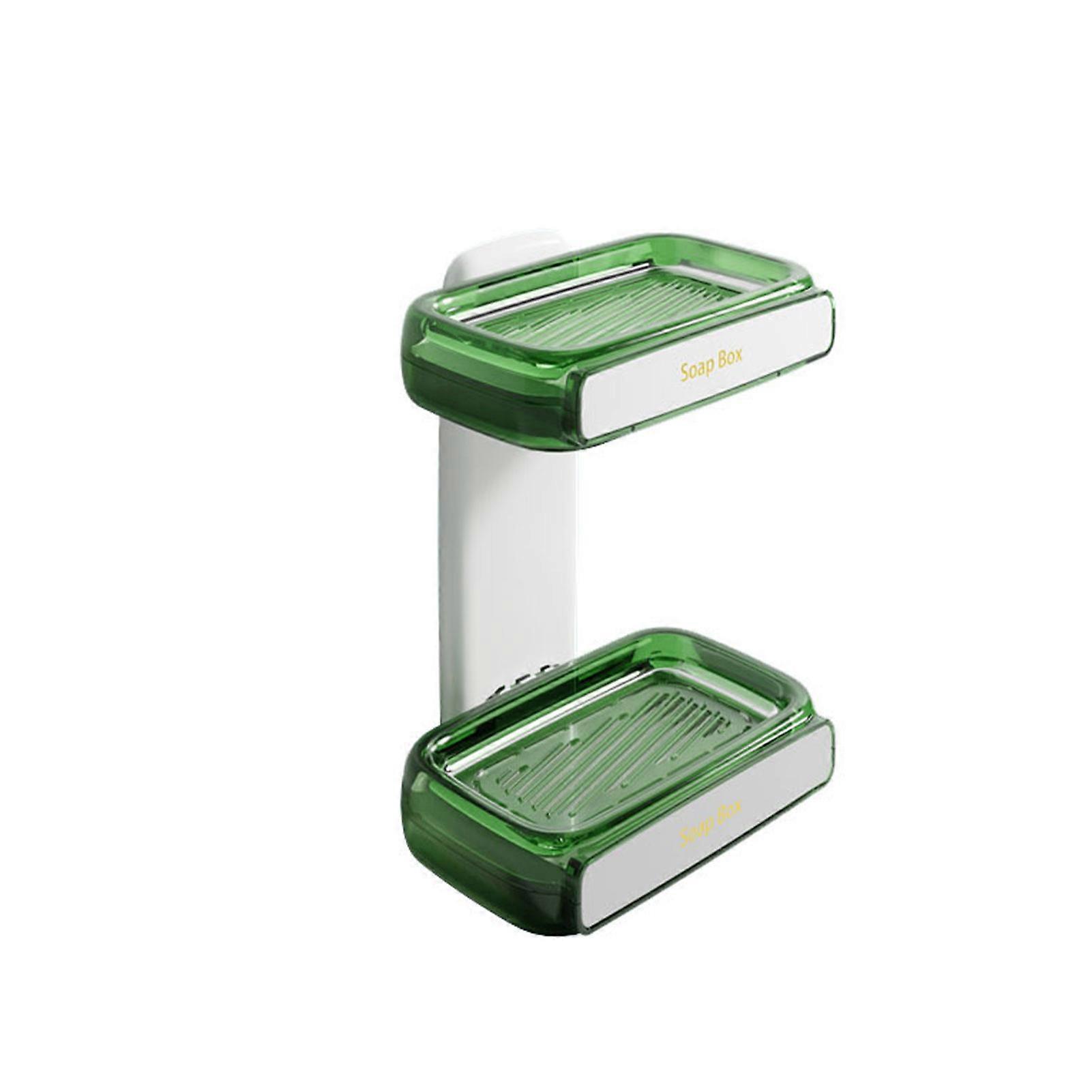 Soap Dishes Sponge Scrubber Box Easy Assemble Soap Holder for Home Bathroom Shower Supplies