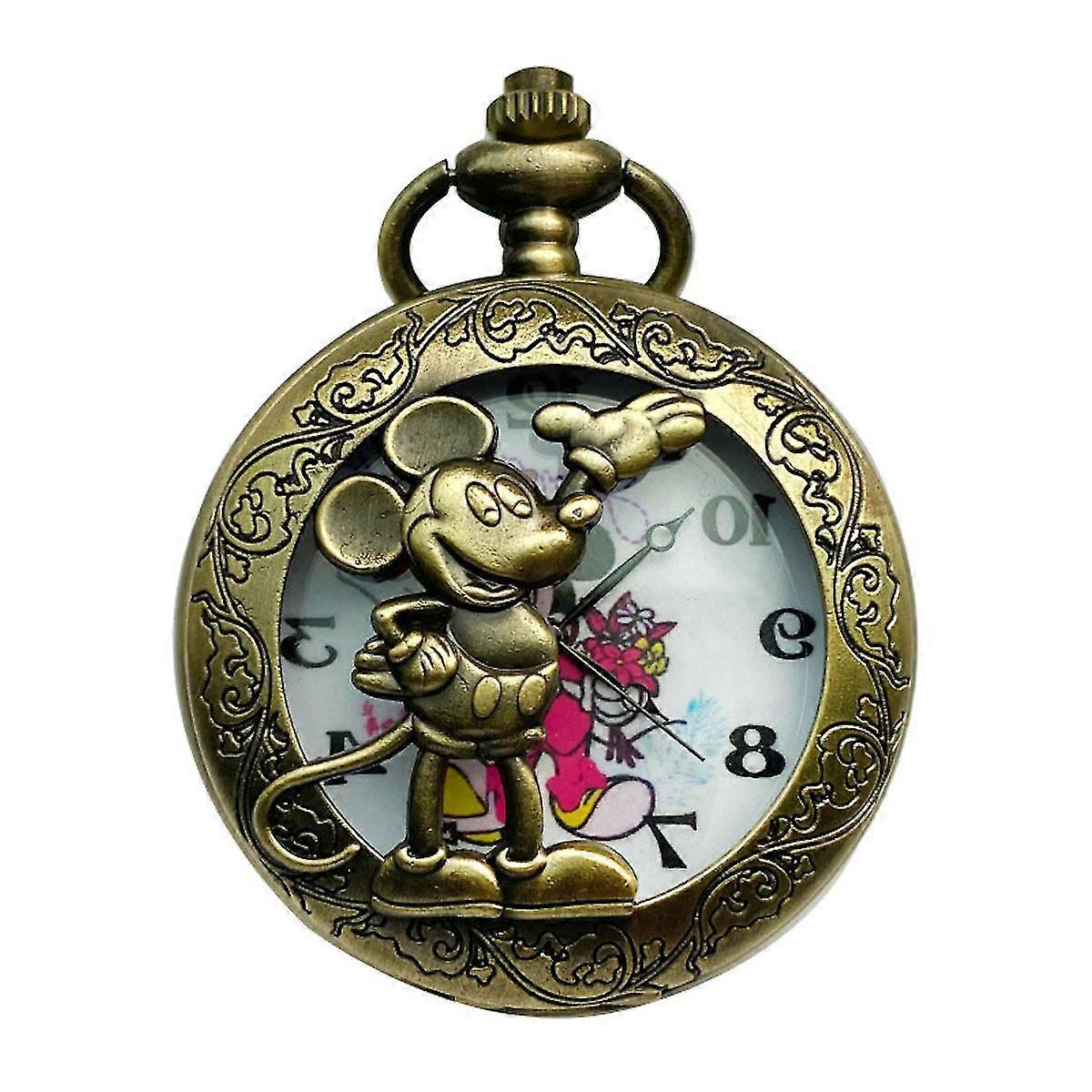 Retro Pocket Watch With Chain