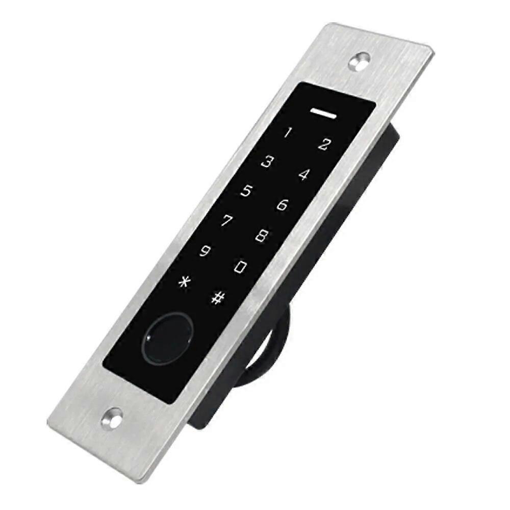 Waterproof Metal Fingerprint Access Control Keypad 125Khz Embedded Standalone Reader Controller Security Protection Door Opener