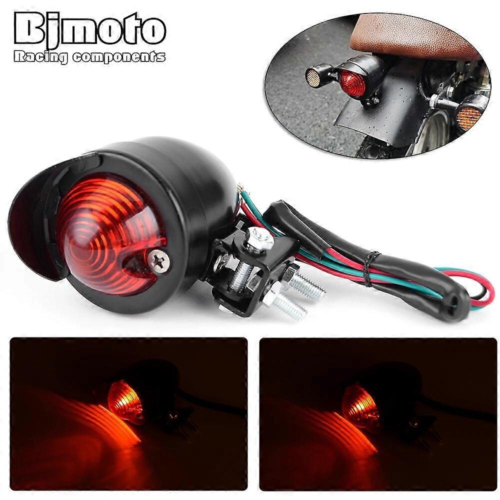 Motorcycle LED Tail Brake Signal Light Bracket Holder For Sportster Bobber Chopper Custom Motorbikes