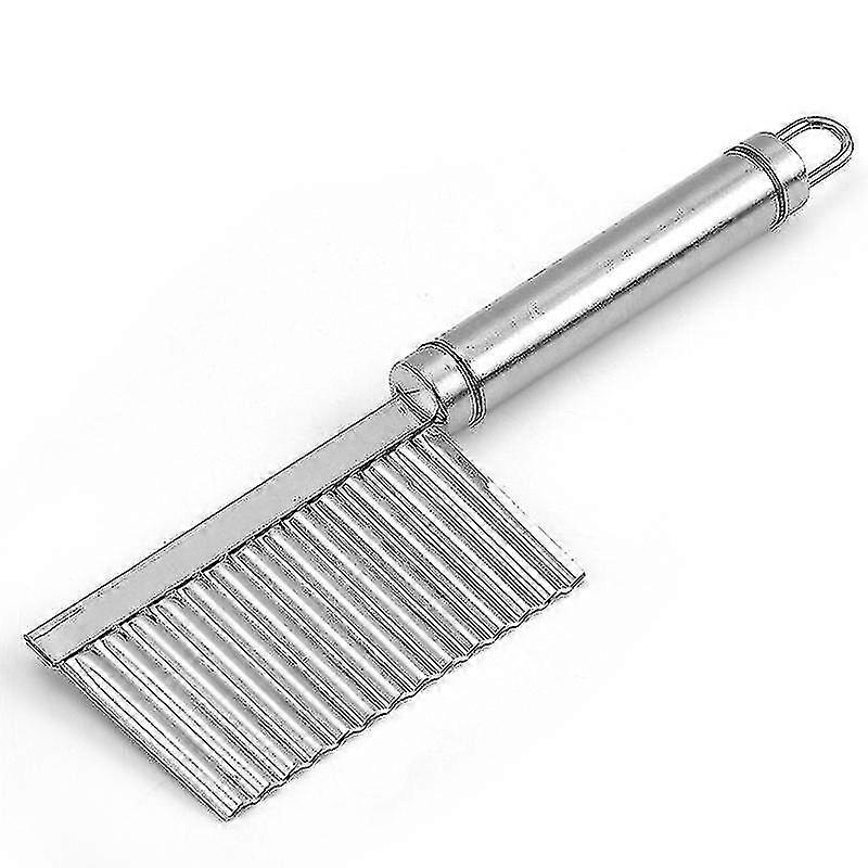 Vegetable Cutter, Stainless Steel Handle Potato Cutting