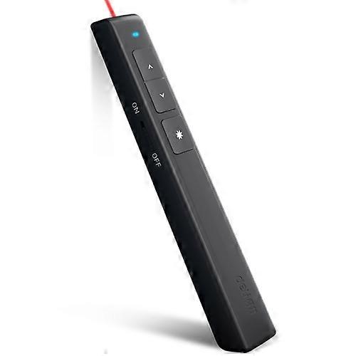 ديلي 2.4 جيجا هرتز ليزر صفحة تحول القلم قلم جهاز عرض الكلام القابل لإعادة الشحن ، الموديل: 2802L (أسود)