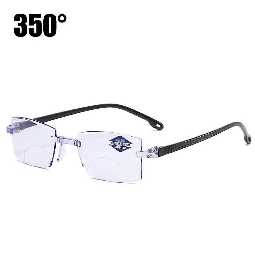 Fold Anti-blue Progressive Far / Near Dual-use Reading Glasses